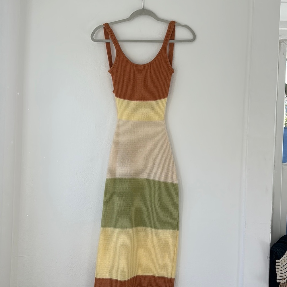 Colorful Maxi Dress in a Small